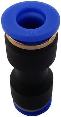 10pcs 1/4" OD Plastic Push-to-Connect Pneumatic Union Fitting, 1/4" x 1/4" Straight Splice, 0-150 PSI, for Air Tubes in Kuwait