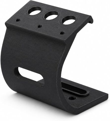 SplashNColor Under Cabinet Mount for Echo Show 8 – Hanging Counter Display Holder | Screw-In Bracket for Secure Upside Down Installation | Space-Saving Kitchen Smart Home Stand with Tilt Viewing Angle in Kuwait