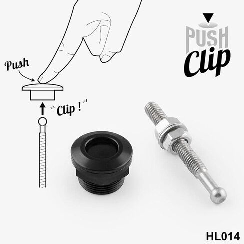 Push Button Bonnet Hood Quick Release Hood Lock Latch Kit Designed from Aluminum Stainless Steel Suitable for car tun in Saudi Arabia