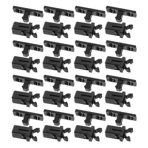 KALLORY 50 Set Quick Release Box Latch Push-to-Close Buckle Lock for Toolbox and Toothpick Holder with Reliable Closure and Easy Installation in Automotive Applications and Tight Spaces in Kuwait