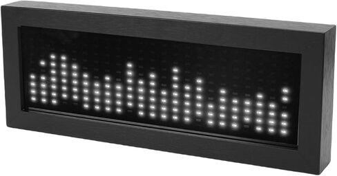 PUSOKEI Audio Spectrum Visualizer, Dual Mode Music Rhythm Lamp with Mic & Line Input, Adjustable Sensitivity Audio Spectrum Analyzer for Gaming PC HiFi Music Parties (Blue) in Kuwait