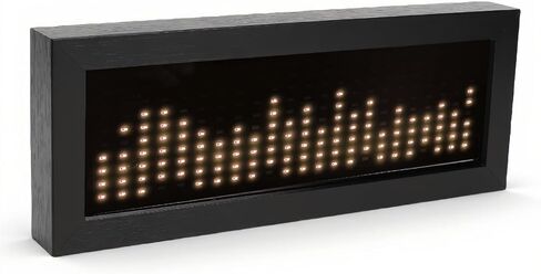 PUSOKEI Audio Spectrum Visualizer, Dual Mode Music Rhythm Lamp with Mic & Line Input, Adjustable Sensitivity Audio Spectrum Analyzer for Gaming PC HiFi Music Parties (Blue) in Kuwait