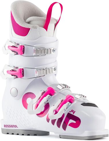 Rossignol Comp J4 - أحذية تزلج للأطفال للتزلج على المنحدرات - أبيض in Kuwait