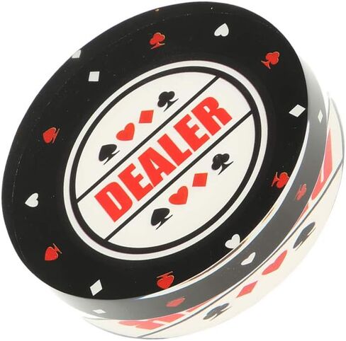 Large Black White Acrylic Reseller Knob Washer for Table Game in Kuwait