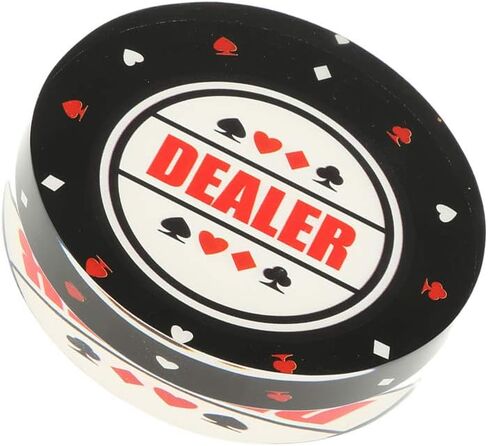 Large Black White Acrylic Reseller Knob Washer for Table Game in Kuwait