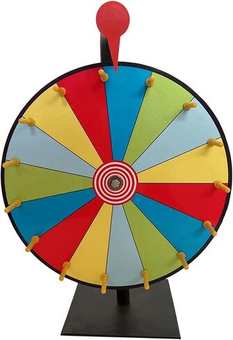 Heavy Duty Tabletop Roulette Wheel Customizable Whiteboard Surface Smooth Rotation Iron Suitable for Promotional Events, 40cm in Kuwait