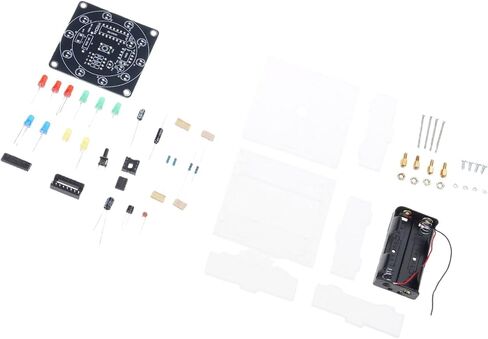 Electronic Roulette Circuit Board with LED Lights for Educational Solder Projects and Party Games Roulette Board in Kuwait