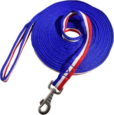 Horse Lunge Line, 26 ft / 8m, Flat Lunge Line with Heavy Duty Swivel Snap for Horses Daily Training | Durable Equestrian Lunge Rope for Lunging, Ground Work in Kuwait