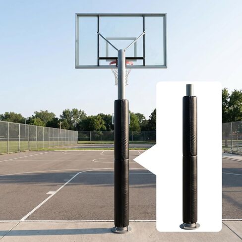 6 Feet Tall Round and Square Pole Pad, Wrap Around Pole & Post Padding, 2" Thick Heavy Duty Pole Pads, Fits 2.5" Diameter for Outdoor, Gyms, Garages, Pole wrap & Basement Pole Protector in Kuwait