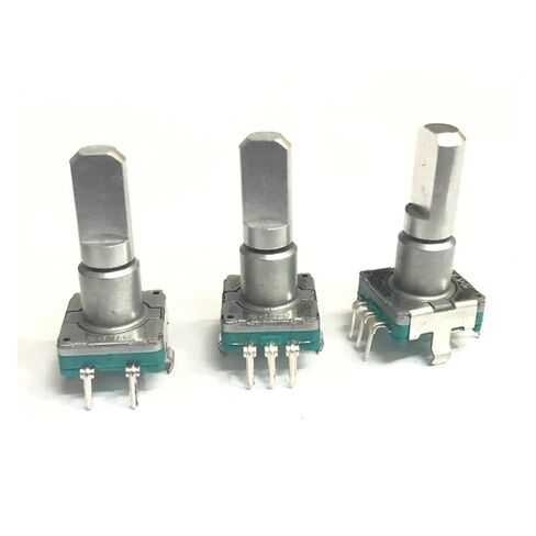 3 Pieces EC11 EC11E15244G1 Rotary Encoder 30 Positioning 15 Pulse with Push Switch 5-pin Shaft 20MM Navigation Volume Switch in Kuwait