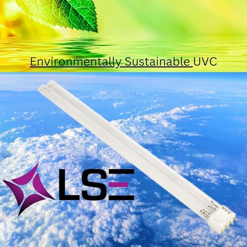 LSE Lighting UC100E1014 36W UV Lamp Intended for UC100A1054, UC100A1013, UC100E1014, UC100E1030, UV100A1018, UV100A1059, UV100A2008, UV100E2009 | High Performance Replacement Bulb | Designed in USA in Kuwait
