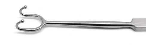 Superior ENT Fomon Retractor 6.25" Double Prong Ball End Stainless Steel Instruments in Kuwait