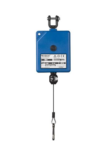 Woodhead RB4 Aero-Motive Light Industrial Duty Retractor, Weight Range 0.9-1.8 kg (2.0-4.0 lb.), 1.60 m (5.25') Travel in Kuwait