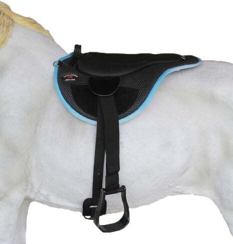 CHALLENGER Horse Saddle PAD Horse Western Lightweight Breathable Neoprene Bareback 39TS03TR in Kuwait
