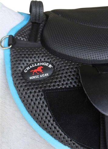 CHALLENGER Horse Saddle PAD Horse Western Lightweight Breathable Neoprene Bareback 39TS03TR in Kuwait