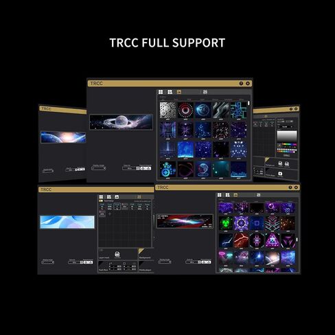 شاشة Thermalright Trofeo Vision 11.3 LCD بيضاء، شاشة عرض مغناطيسية LCD ملونة كاملة 11.3 بوصة، دقة 1920x400، سهلة التركيب، درجة حرارة وحدة المعالجة المركزية/وحدة معالجة الرسومات الرئيسية (أبيض) in Kuwait