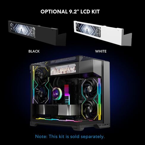 Lian Li O11 Vision-M 9.2" LCD Accessory Kit (Black) in Kuwait