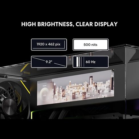 Lian Li O11 Vision-M 9.2" LCD Accessory Kit (Black) in Kuwait