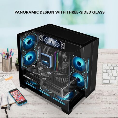 Lian Li O11 Vision-M 9.2" LCD Accessory Kit (Black) in Kuwait