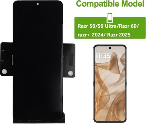 شاشة LCD رقمية بديلة متوافقة مع Moto Razr 50/50 Ultra/razr+ 2024 / Razr 2025 / Razr 60 شاشة LCD تعمل باللمس مع أدوات إصلاح - 6 بوصات in Saudi Arabia