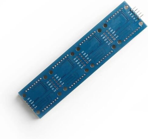 2Pcs MAX7219 Dot Matrix Display 4 in 1 Integrated Display 4 Dot Matrix Integrated Display Screen Module Microcontroller Controls Red Color LED Electronic Components 5V in Kuwait