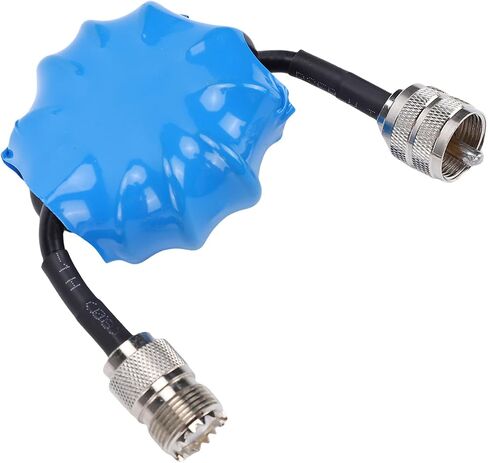 EBTOOLS Shortwave Choke المغناطيسي، 1:1 Balun الحالي، .8-30MHz ملف خنق الوضع المشترك مع موصل M ذكر M أنثى، ملف HF لمرشح الضوضاء in Kuwait
