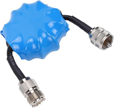 EBTOOLS Shortwave Choke المغناطيسي، 1:1 Balun الحالي، .8-30MHz ملف خنق الوضع المشترك مع موصل M ذكر M أنثى، ملف HF لمرشح الضوضاء in Kuwait
