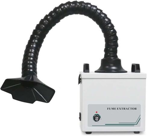 Solder Fume Hood,100W Industrial Smoke Purifier W/3-Stage Filter, Quiet Operation At 28dB,for PCB Soldering and Electronic Maintenance,360° Flexible in Kuwait