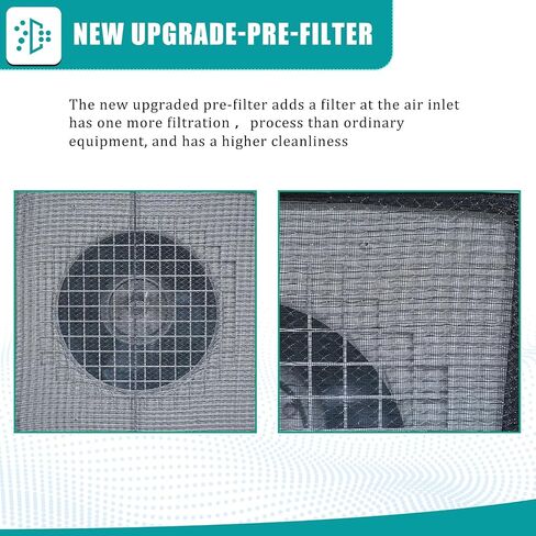 FFU，HEPA-Filter Laminar Flow Hood，100/ISO Class 5 Cleanroom，Secondary filtration is cleaner，Used in laboratories/clean rooms/mushroom rooms/mobile phone LCD monitor repairs, etc(46.2"x22.6") in Kuwait