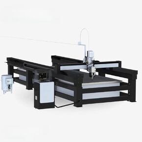 آلة القطع بالماء النفاث ذات 5 محاور CNC القاطع المائي النفاث ذو الضغط العالي للمعادن الحجر الزجاجي نظام القطع الصناعي للمصنعين والمهندسين in Kuwait