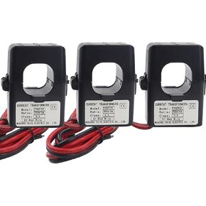 3PCS Split core Current Transformer clamp CT Sensor KCT-24 Current Sensor 100A 200A 300A 400A CT(3PCS 200 (5A)) in Kuwait