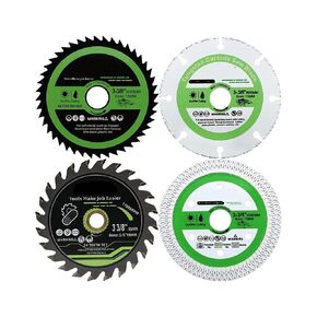 Diamond Cutting Disc Circualr Saws Blade 85mm Tile Porcelain Steel Aluminum Marble Concrete Wood Plate Bore15mm 4Pcs in Kuwait