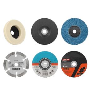 6Pcs/Set 75mm Grinding Wheel 3Inch Cutting Disc Mini Circular Saws Blade Grinder in Kuwait