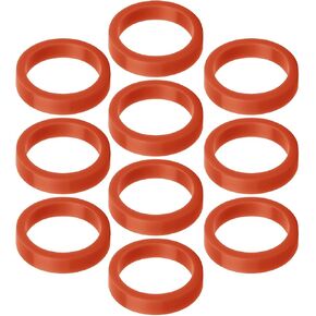 1" NPSH Fire Hose Gasket 10 Pack Cam and Groove Silicone Washer Seal for Leak-Proof Connection Replacement Parts for Firefighting Irrigation Industrial in Saudi Arabia
