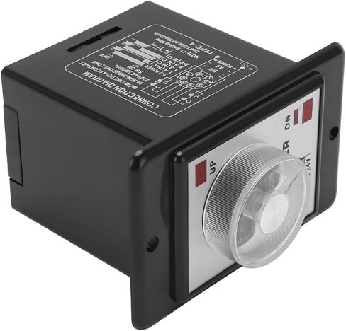 Fafeicy Time Relay with ABS Brass Material 0-30S Power On Delay for CNC Lathe Automation Equipment (24VDC) in Kuwait