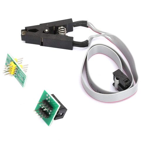 POCREATION Flash Chip Ic Adapter, 5250 5250 B2Sgq0Q Sop8 St Sop8 Sop8/ Programming Socket Board Cable, Spo8 Adapter, Spo8 Adapr, B2Sgq0Q, B2Sgq0Q for 25 24C 93C, Connect Sop8-Dip8 Online in Kuwait