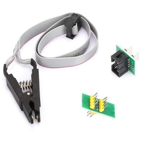 POCREATION Flash Chip Ic Adapter, 5250 5250 B2Sgq0Q Sop8 St Sop8 Sop8/ Programming Socket Board Cable, Spo8 Adapter, Spo8 Adapr, B2Sgq0Q, B2Sgq0Q for 25 24C 93C, Connect Sop8-Dip8 Online in Kuwait