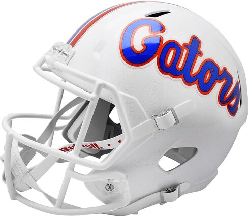 خوذة Riddell NCAA Florida Gators طبق الأصل بالحجم الكامل، مقاس واحد، لون الفريق in Saudi Arabia