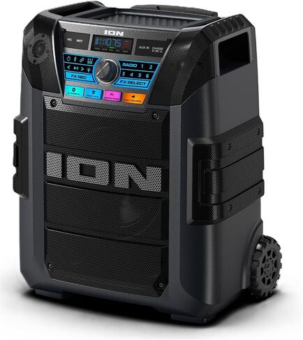 مكبر صوت حفلات بلوتوث محمول من Ion Audio Tailgater XL مع ميكروفون كاريوكي وراديو Fm (متجدد) in Kuwait