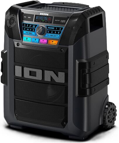 مكبر صوت حفلات بلوتوث محمول من Ion Audio Tailgater XL مع ميكروفون كاريوكي وراديو Fm (متجدد) in Kuwait