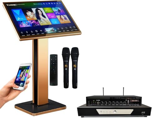TSRV81M-6TB HDD 112K Chinese(Mandarin DVD +Cantonese DVD)+English DVD +Vienamese DVD Songs 22" Touch Screen Karaoke Player,Songs Machine,Echo Mixing, Remote Controller in Kuwait