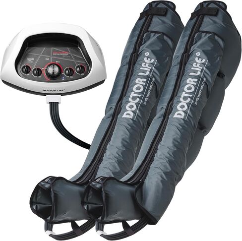DOCTOR LIFE Full Body Recovery System : Sequential Air Compression Device, Foot and Leg Recovery Boots, Arm and Waist, Improved Blood Circulation and Fast Recovery (SP-1000, 2XL) in Kuwait