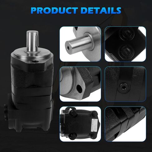 104-1002-006 | 104-1002 Hydraulic Motor | Direct Replacement for Eaton Char-Lynn 2000 Series | Cast Iron High Torque | Displacement 100cc/r | Maximum Pressure 275BAR | 2 Bolt Flange Mount | in Kuwait
