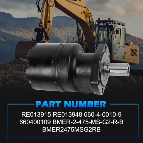 RE013915 | RE013948 | 660-4-0010-9 | محرك هيدروليكي | بديل مباشر لسلسلة Danfoss White Drive | الحديد الزهر عزم دوران عالي | شفة ذات 4 فتحات | in Kuwait