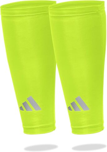adidas Climacool Compression Calf Sleeves - Lucid Lemon - L/XL in Kuwait