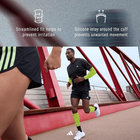 adidas Climacool Compression Calf Sleeves - Lucid Lemon - L/XL in Kuwait