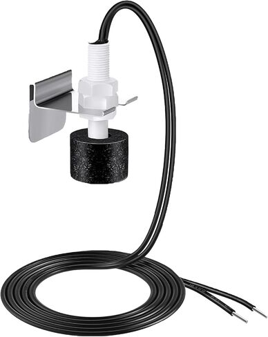 AC Pan Float Switch Compatible with SS3, HVAC Water Leak Detector, Installs on Primary and Auxiliary Drain Pans, Air Conditioner Condensate Overflow Sensor (1 Pack) in Kuwait