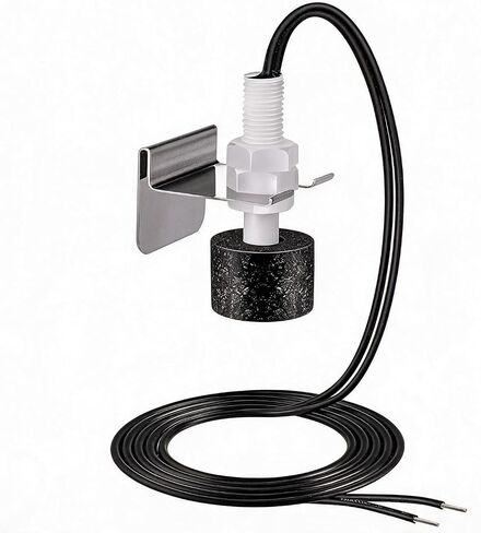AC Pan Float Switch Compatible with SS3, HVAC Water Leak Detector, Installs on Primary and Auxiliary Drain Pans, Air Conditioner Condensate Overflow Sensor (1 Pack) in Kuwait