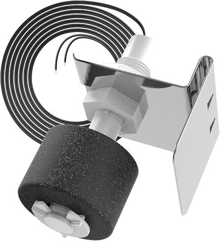 AC Pan Float Switch Compatible with SS3, HVAC Water Leak Detector, Installs on Primary and Auxiliary Drain Pans, Air Conditioner Condensate Overflow Sensor (1 Pack) in Kuwait