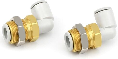 KQ2LE04-06-08-10-12-00MM Quick Joint Right Angle Partition Intubation Bend 1Pcs(KQ2LE10-00A) in Kuwait